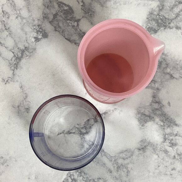 Pampered Chef Mini Measure All Cup Pink Breast Cancer 9897 Dry Liquid 1 Cup - Picture 4 of 5